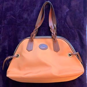 Dooney and Bourke nylon domed satchel